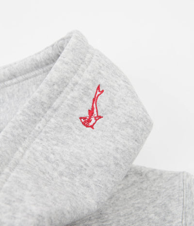Nike SB Orange Label Oski Hoodie - Grey Heather