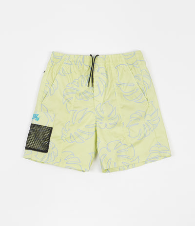 Nike SB Paradise Shorts - Limelight / Black / Oracle Aqua