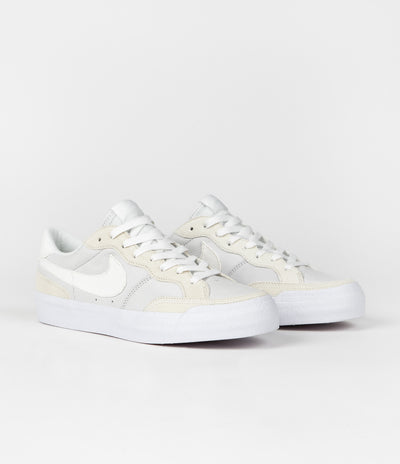 Nike SB Pogo Shoes - Summit White / Summit White | Flatspot