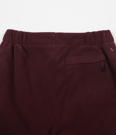 Nike SB Polartec Sweatpants - Burgundy Crush / Black