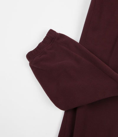 Nike SB Polartec Sweatpants - Burgundy Crush / Black