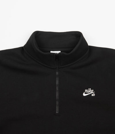 Nike SB Premium GFX 1/2 Zip Sweatshirt - Black / White