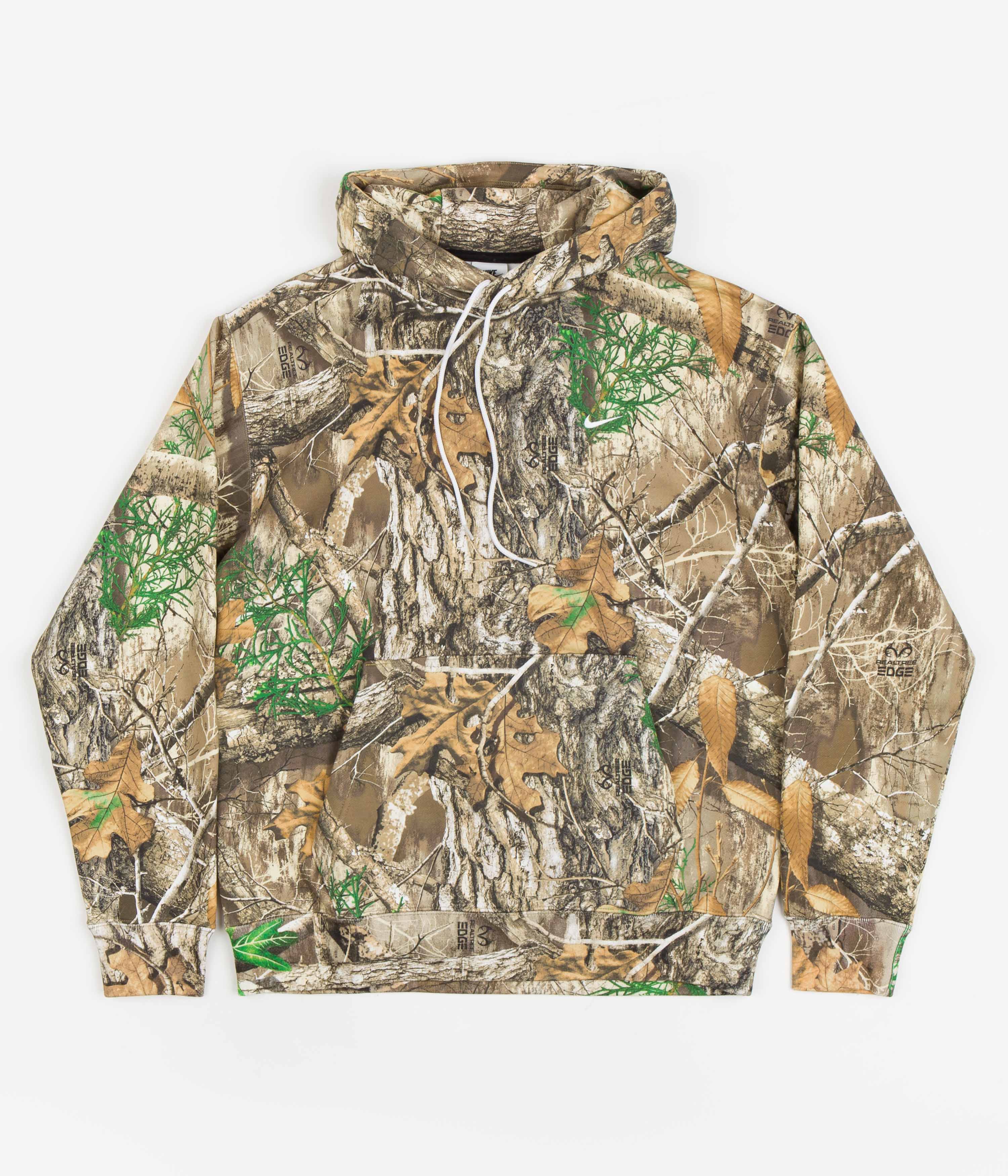 Nike SB Realtree Hoodie - Khaki / White | flatspot