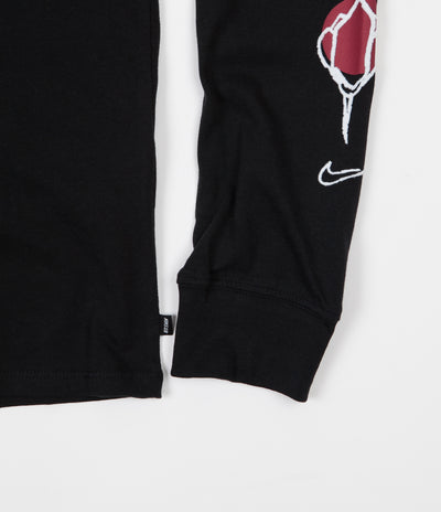 Nike SB Roses Long Sleeve T-Shirt - Black / White
