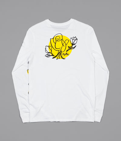 Nike SB Roses Long Sleeve T-Shirt - White / Black