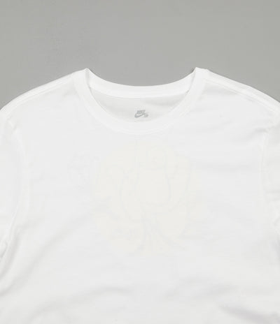 Nike SB Roses Long Sleeve T-Shirt - White / Black