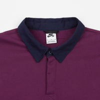 Nike SB Rugby Pullover Jacket in Sangria and Obsidian / Obsidian / Black thumbnail