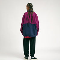 Nike SB Rugby Pullover Jacket in Sangria and Obsidian / Obsidian / Black thumbnail