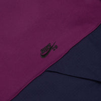 Nike SB Rugby Pullover Jacket in Sangria and Obsidian / Obsidian / Black thumbnail