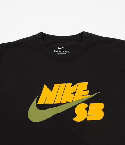 Nike SB Seasonal Logo T-Shirt - Black