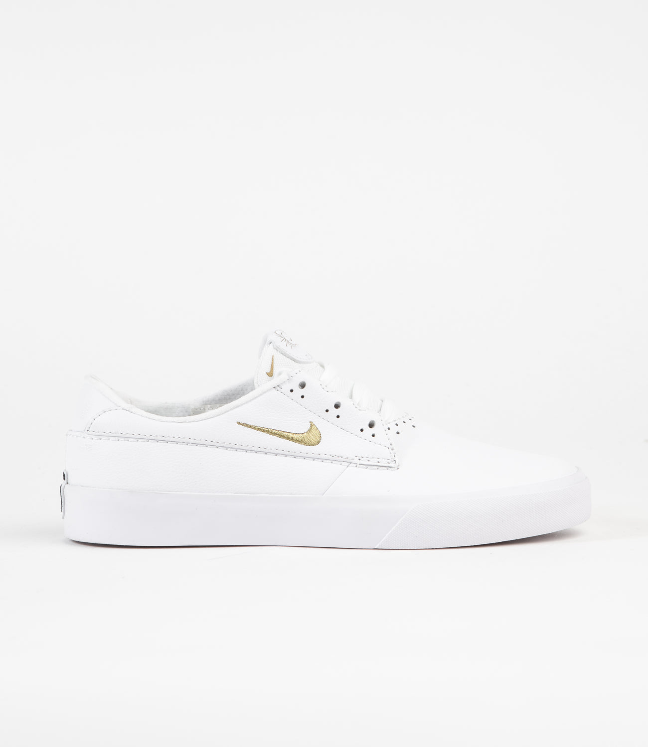 Nike SB Shane Premium Shoes White Metallic Gold White
