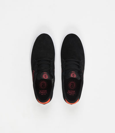 Nike SB Shane Shoes - Black / Bright Crimson - Black - White