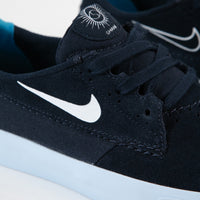 Nike SB Shane Shoes - Dark Obsidian / White - Hyper Jade thumbnail