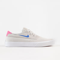Nike SB Shane Shoes - Summit White / Racer Blue - Pink Blast thumbnail