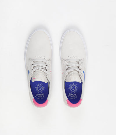Nike SB Shane Shoes - Summit White / Racer Blue - Pink Blast