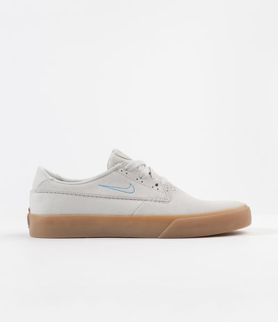Nike SB Shane Shoes - White / Laser Blue - White - Gum Light Brown