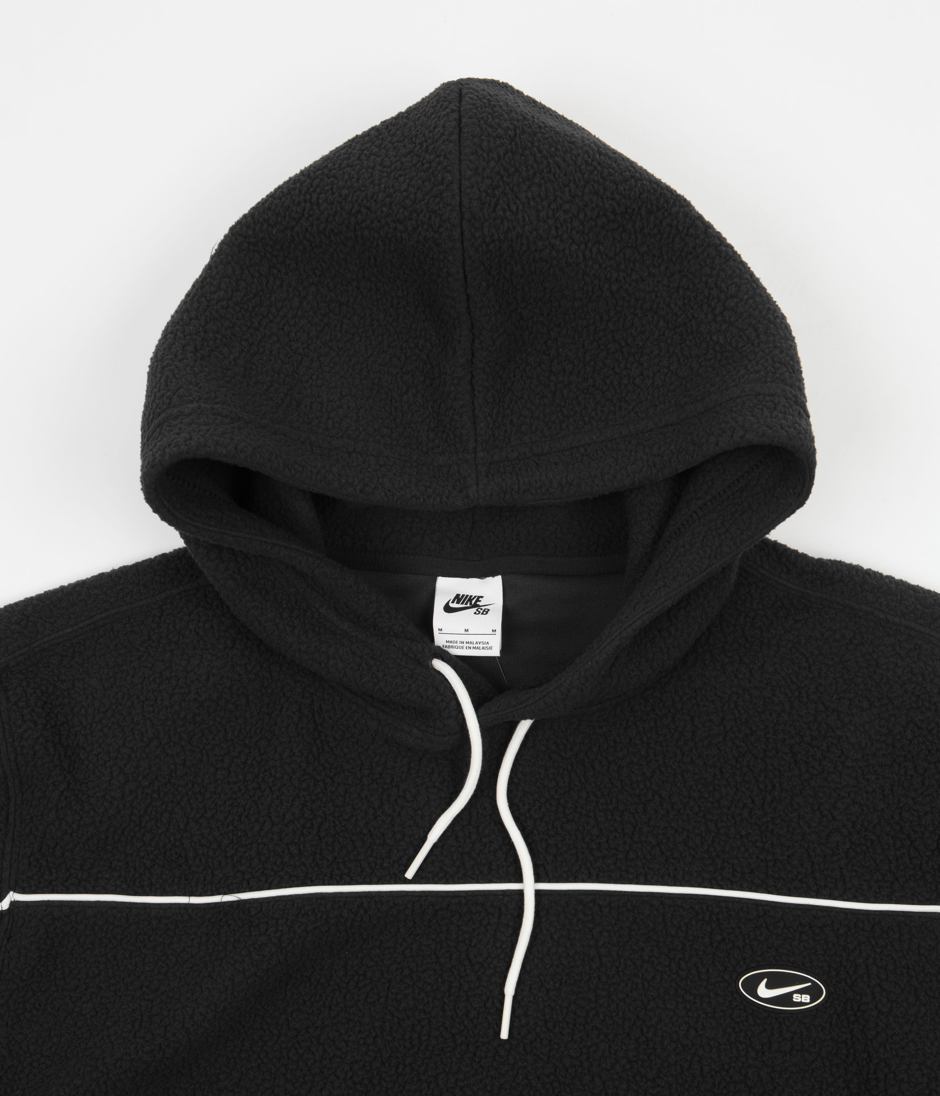 Nike SB Sherpa Fleece Hoodie Black / Sail / Sail Flatspot
