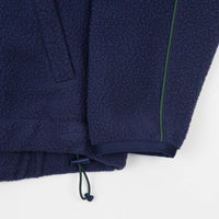 Nike SB Sherpa Fleece Hoodie - Midnight Navy / Noble Green / Sail thumbnail