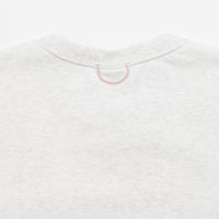 Nike SB Skate Short Sleeve Crewneck Sweatshirt - Birch Heather / Light Madder Root thumbnail