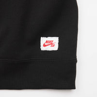 Nike SB Skate Short Sleeve Crewneck Sweatshirt - Black / University Red thumbnail