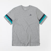 Nike SB Sleeve Stripe T-Shirt - Dark Grey Heather thumbnail