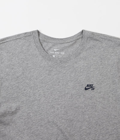 Nike SB Sleeve Stripe T-Shirt - Dark Grey Heather