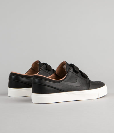 Nike SB Stefan Janoski AC Shoes - Black / Black - Sail - Dusted Clay