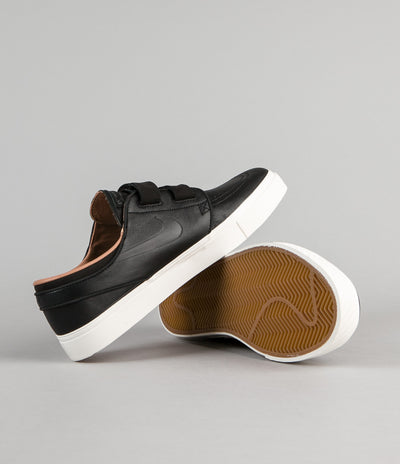 Nike SB Stefan Janoski AC Shoes - Black / Black - Sail - Dusted Clay