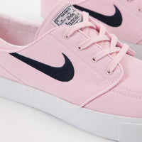 inteligencia Actor pase a ver Nike SB Stefan Janoski Canvas Shoes - Prism Pink / Obsidian | Flatspot