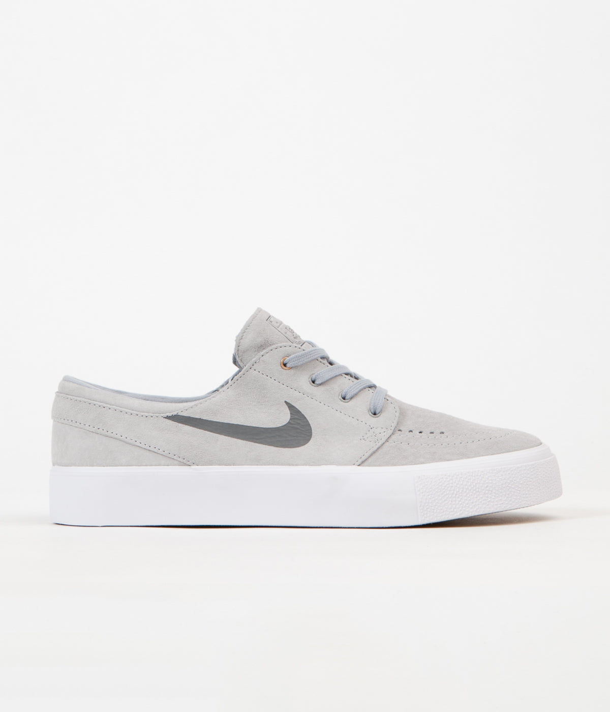 Nike SB Stefan Janoski HT Shoes - Wolf Grey / Dark Grey - Metallic Gol | Flatspot