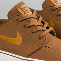 Nike SB Stefan Janoski Leather Shoes - Ale Brown / Desert Ochre - Sail thumbnail