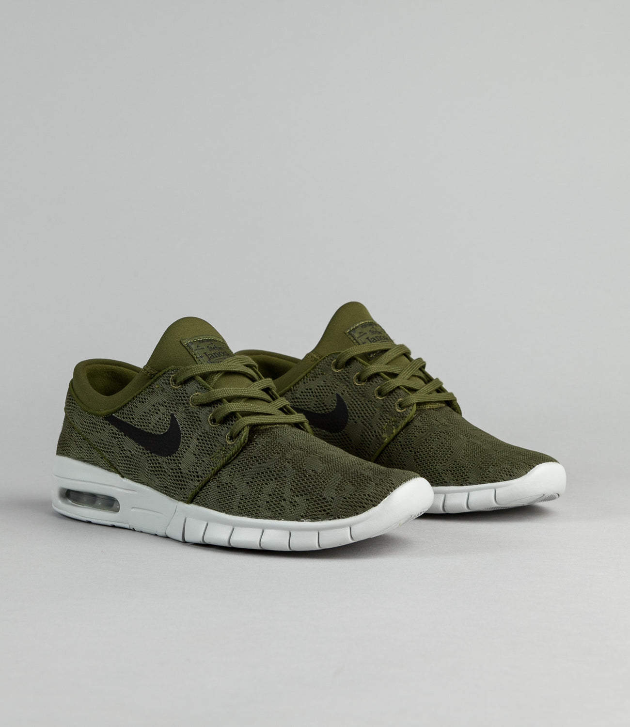 Nike Stefan Janoski Shoes - Green / Black - Platinu | Flatspot