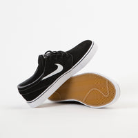Nike SB Stefan Janoski OG Shoes - Black / White - Gum Light Brown thumbnail