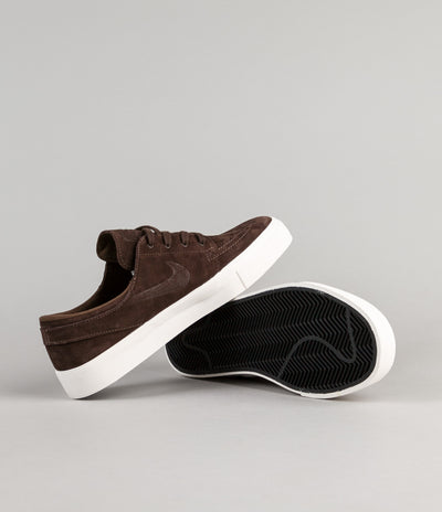 Nike SB Stefan Janoski Premium HT Shoes - Baroque Brown / Baroque Brown - Ivory