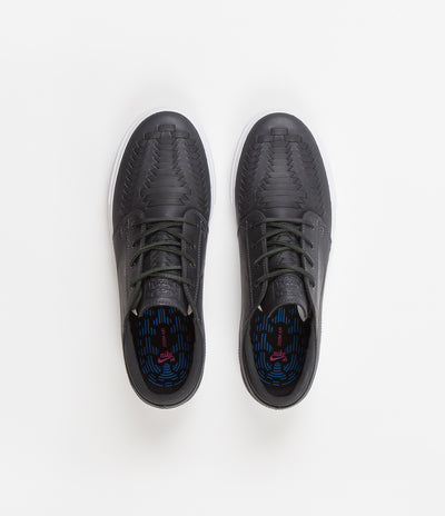 Nike SB Stefan Janoski Remastered Crafted Shoes - Anthracite / Anthracite - Anthracite - White