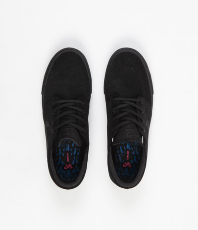 Nike SB Stefan Janoski Remastered Shoes - Black / Black - Black - Black