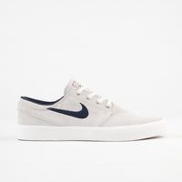 Nike SB Stefan Janoski Remastered Shoes - Summit White / Obsidian - Team Red thumbnail