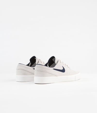Nike SB Stefan Janoski Remastered Shoes - Summit White / Obsidian - Team Red