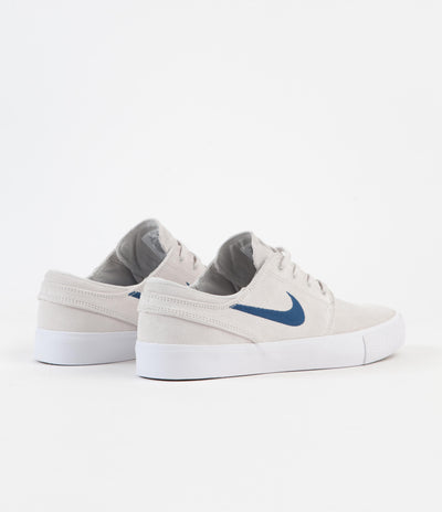 Nike SB Stefan Janoski RM Shoes - Summit White / Court Blue - Summit White