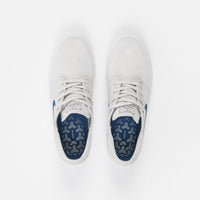 Nike SB Stefan Janoski RM Shoes - Summit White / Court Blue - Summit White thumbnail