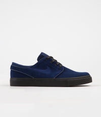 Nike SB Stefan Janoski Shoes - Blue Void / Blue Void - Black