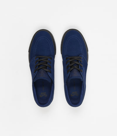 Nike SB Stefan Janoski Shoes - Blue Void / Blue Void - Black