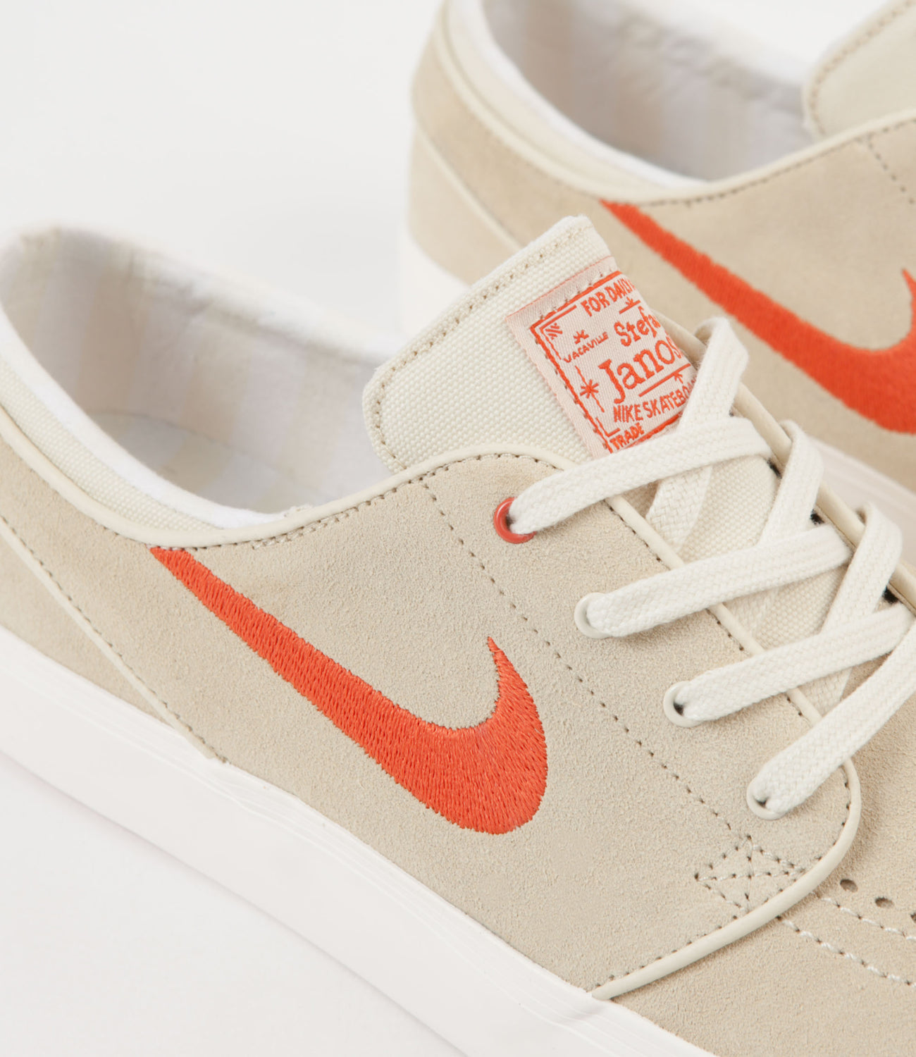 Nike SB Stefan Janoski Shoes Fossil Vintage Coral Sail Flatspot