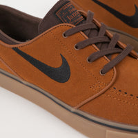 Nike SB Stefan Janoski Shoes - Hazelnut / Black - Baroque Brown - Gum Light Brown thumbnail