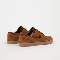 Nike SB Stefan Janoski Shoes - Hazelnut / Black - Baroque Brown - Gum Light Brown thumbnail