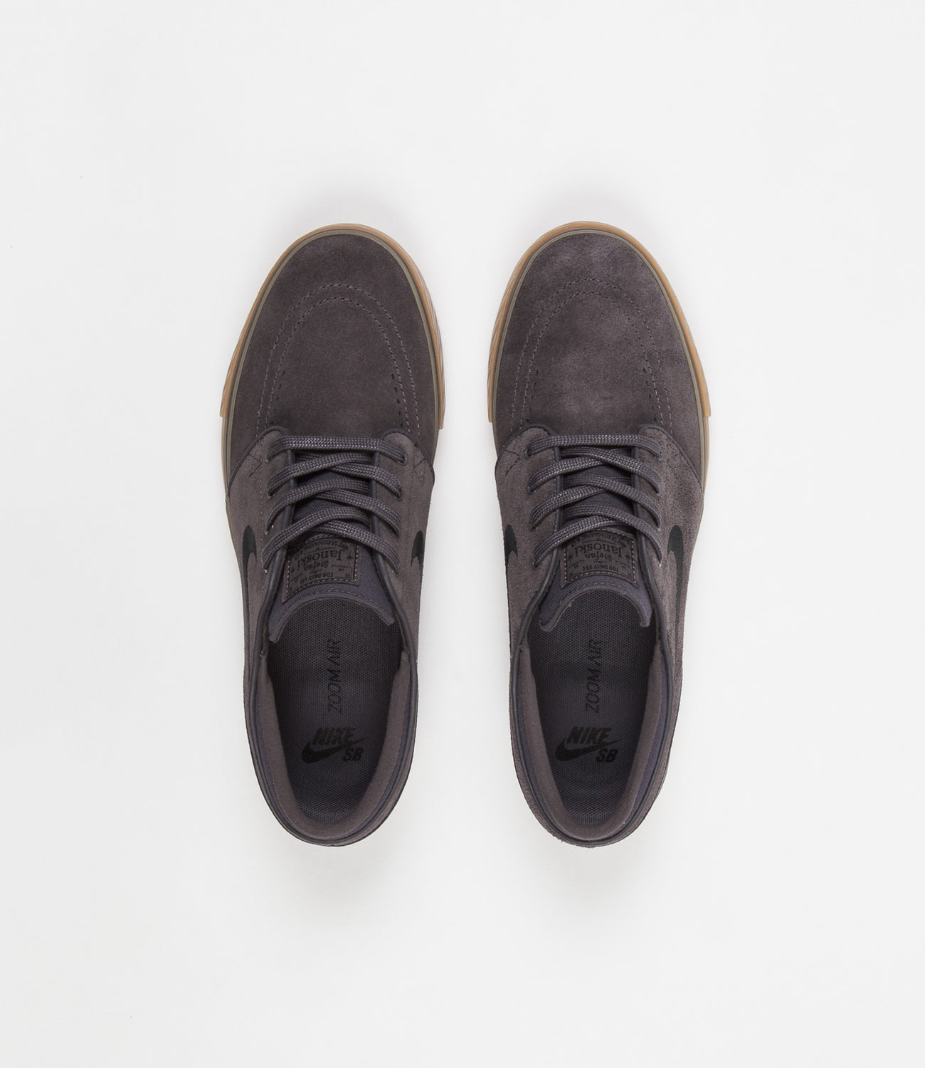 Nike SB Stefan Janoski Shoes - / Black - Gum Light Brown Flatspot