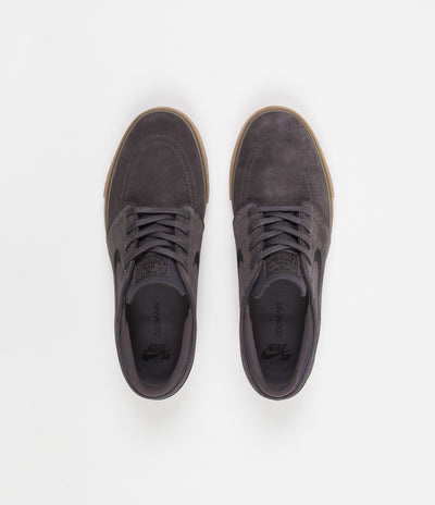 Nike SB Stefan Janoski Shoes - Thunder Grey / Black - Gum Light Brown