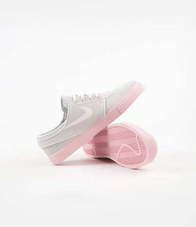 Nike SB Stefan Janoski Shoes - Vast Grey / Phantom - Bubblegum - Bubblegum