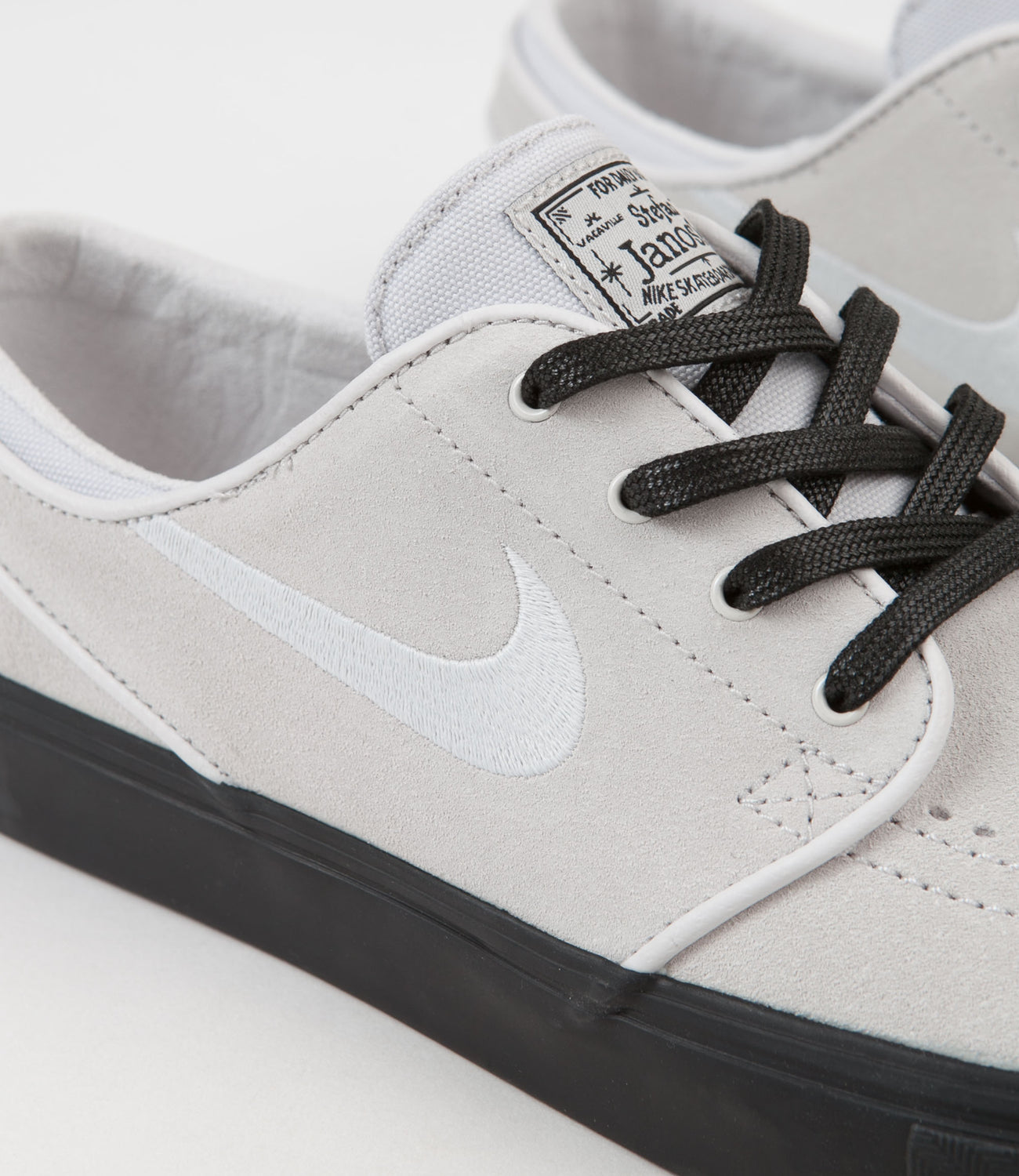 Sb janoski vast grey  and  black suede skate shoes Clearance