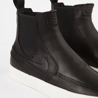 Nike SB Stefan Janoski Slip Mid Remastered Shoes - Black / Black - Pale Ivory - Black thumbnail
